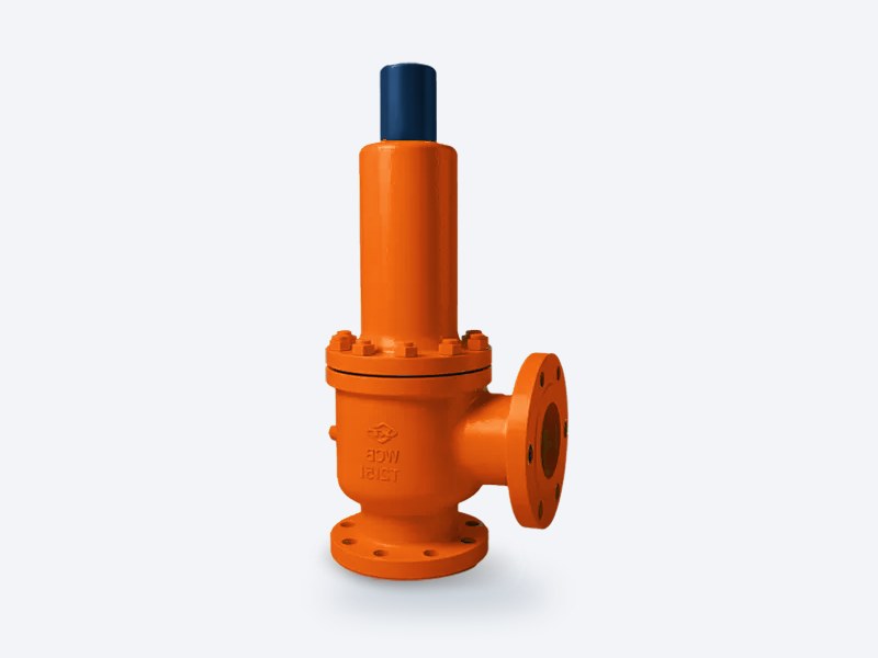 Spring-loaded safety valve